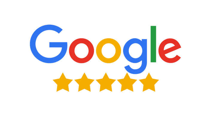 Google reviews, five stars